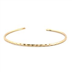 This item is ready to ship or pickup at our Fullerton store. MaterialGold DescriptionA finely crafted and cut 14K gold bangle to have the style of diamond cut, giving it a marvelous gleam! Specifications:-Model #: HB3-2-Metal Type: Yellow Gold-Metal Purity: 14K-Bracelet Width: 1.8MM-Gold Weight: 3.7 grams approx. Brief Overview:-Free Sizing W/ Purchase-14 Day Return Policy-Conflict Free Diamonds-Satisfaction Guarantee-Appraisal Included W/ Purchase.-Black Velvet Box Included W/ Purchase.Satisfac Gold Bangles, Conflict Free Diamonds, Black Velvet, Types Of Metal, Gold Metal, Diamond Cuts, Bangles, Velvet, Yellow Gold