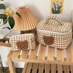 SPECIFICATIONSStyle: CasualSize: 24*15*15cm/9.4*5.9*5.9inch(Manual measurement, may be 1-3cm error)Shape: BoxProducts include: 1*Cosmetic BagProduct: Cosmetic BagPattern Type: PlaidOrigin: CN(Origin)Occasion: Picnic,Dating, School, Travel, Work, DailyMaterial Composition: CottonMain Material: CorduroyItem Width: 5.9inchItem Weight: 0.16kgItem Type: Cosmetic CasesItem Length: 9.4inchItem Height: 5.9inchFunction: Make up,Key, Change,Mobile Phone, Sundry StorageColour: KhakiClosure Type: zipperCN: Bear Makeup, Fiber Types, Kawaii Bear, Kawaii Bag, Large Makeup Bag, Japanese Harajuku, Picnic Date, Bear Decor, Travel Storage Bag