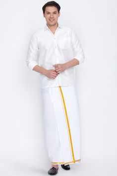 Vastramay brings to you these stylish casual as well as formal shirts for mens full sleeves in silk material stitched meticulously to fit all body type. If you wear a silk shirt for mens stylish then you know what it is and you don't need any description.  We manufacture these shart for man stylish low price in more than a dozen colours. These formal cum casual shirt for man are extensively used in southern part of the sub continent for both regular and festive wear. For ceremony or wading these Festive Semi-formal Long Sleeve Shirt, Formal Long Sleeve Cotton Silk Kurta, White Sarong, West New York, Silk Material, Formal Shirts, Silk Shirt, Cotton Silk, Casual Shirts For Men