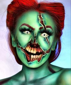 Alien Makeup, Monster Makeup, Halloween Makeup Pretty, Face Art Makeup, Graphic Makeup, Halloween Makeup Scary, Horror Makeup