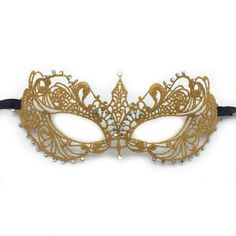 PRICES MAY VARY. This stunning lace eye mask will make woman sexy and elegant. One size fits all, worn this masquerade mask with satin ribbons so that it can be easily adjusted to face. Soft and bendable so they can be easily adjusted to your face. We use elastic bands which allows you to adjust the mask to your head depending on your preference. You will feel very comfortable Wearing this gorgeous mask will give a stunning and guaranteed to make you stand out at your masked ball. Perfect for Ma Beautiful Masks, Masquerade Prom, Carnival Themed Party, Bachelor Parties, Halloween Music, Dance Parties, Party Mask, Female Mask, Mask Masquerade