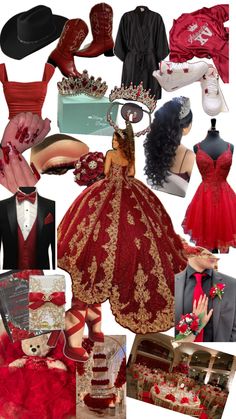 Dark Red Quinceanera Dresses, Quinceanera Red, Sweet 15 Party Ideas Quinceanera, Charro Quinceanera Dresses, Red Quince