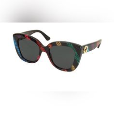 100% Authentic And Never Worn Comes With Iphone Case Material Acetate Lens Size 2.05" | 5.2 Cm Bridge 0.79" | 2 Cm Temples 5.51" | 14 Cm Shape Rectangular Weight Gr 200 Protection 100% Uva/Uvb Gucci Multicolor Sunglasses, Luxury Multicolor Sunglasses With Tinted Lenses, Elegant Multicolor Sunglasses With Tinted Lenses, Designer Multicolor Tinted Sunglasses, Luxury Multicolor Tinted Sunglasses, Elegant Multicolor Tinted Sunglasses, Gucci Luxury Multicolor Sunglasses, Luxury Multicolor Sunglasses With Mirrored Lenses, Luxury Multicolor Mirrored Sunglasses