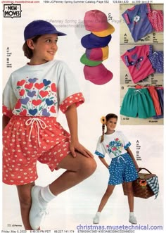 1994 JCPenney Spring Summer Catalog, Page 552 - Catalogs & Wishbooks 90s Summer Camp, Summer Camp Fits, Decade Outfits, Sitcom Fashion, Jcpenney Catalog, 80s Tv Series