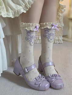 The price is for a pair of socks only, others are not included. Steampunk Fashion Female, Steampunk Fashion Male, Gothic Skirts, Sweet Lolita, Cotton Socks, Outfits With Hats, Steampunk Fashion, Lolita Fashion, Sweet Girls