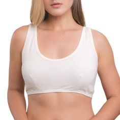 Bra Liner, Cotton Bra, Cotton Camisole, Crop Top Designs, Free Label, Cotton Bras, Bra Straps, Chemical Free, Latex Free