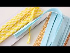 paper straws are lined up and ready to be used as crafting supplies for kids