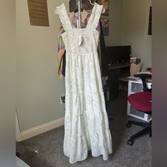 Maxi Dress Women’s Size Small. Nwt. Skirt Is Lined. Perfect For Spring And Summer. Womens Maxi Dresses, White Green, Maxi Dresses, Then And Now, Dresses Maxi, And Now, Womens Sizes, Maxi Dress, Womens Dresses