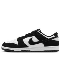 Nike Dunk Low Retro SE 'Suede Panda' FQ8249-100 Urban Nike Suede Sneakers, Nike Urban Suede Sneakers, Dunk Low Nike, Limited Edition Sneakers, Nike Dunk Low, Dunk Low, Sport Sneakers, Nike Dunk, Nike Dunks