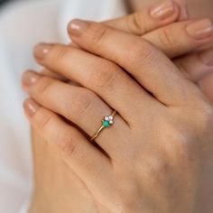 14K Dainty Princess Cut Emerald and Diamond Ring – FERKOS FJ Layering Diamond Necklaces, Emerald And Diamond Ring, Princess Cut Gold, Silver Diamond Ring, Local Jewelry, Delicate Earrings, Favorite Rings, Sterling Silver Bands, Emerald Diamond