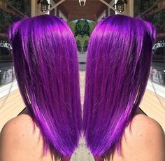 Manic Panic Electric Amethyst, Hair Dye Removal, Dyed Hair Men, Black Hair Dye, Hair Color Purple, Manic Panic, Hair Shows, Bold Style