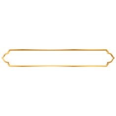 a gold plated metal bar on a white background