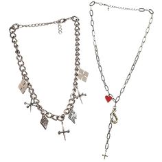 Elevate your style with the DC Comics Harley Quinn Birds of Prey 2-piece necklace set. This set features custom designs replicating Harley Quinn's Jacks Choker and Joker Love necklaces. These necklaces allow you to showcase your love for Harley Quinn and her quirky charm. Crafted for fans and collectors alike, this 2-piece necklace set is a must-have addition to your jewelry collection. Whether you're a die-hard Harley Quinn enthusiast or appreciate the darkly whimsical world of DC Comics, these Harley Quinn Accessories, Harley Quinn Necklace, Harley Quinn Jewelry, Joker Necklace, Harley Quinn Birds Of Prey, Zodiac Pendant Necklace, Harley Quinn Art, Trending Necklaces, Zodiac Pendant