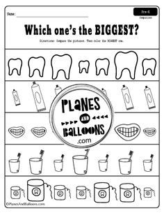 the worksheet for which one's the biggest?