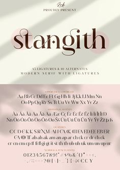 the font and numbers used in this typeface are arranged to form an interesting pattern