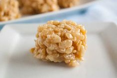 a white plate topped with oatmeal cookies