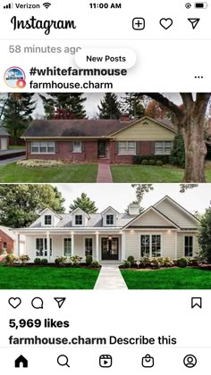 two houses that are on the same page