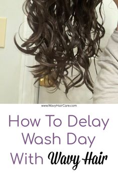 You’ve reached the day where you had planned to wash your hair. Or the day when you usually wash your hair. But you don’t have the time, energy, or interest in washing and styling your hair. How can you do if you want to put off wash day? That’s what this post is all about! […] Wavy Hair Techniques, Wavy Hair Problems, Wavy Hair Routine, Wash Day, Hair Techniques, Mom Hairstyles, Curly Girl Method, Hair Routine