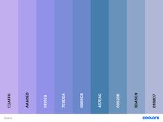 an image of the color purple and blue, with different shades on it's side