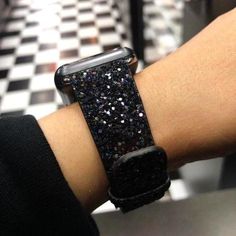 Apple Watch Band Series Luxury Sparkle Glitter Bling Leather Strap with Silver Adapter iWatch 38mm/40mm/41mm 42mm/44mm/45mm Bracelet Watchband The New Apple Watch Series is compatible with all existing bands.Size 38/40mm will fit the new 41mm Apple watch, For the 45mm choose sizes 42/44mm. Best luxury premium Apple watch bands fashion, to match your iWatch face Series. Our adaptor connectors lugs, claps, and buckles are made of durable stainless steel for long-term use. Most of our replacement w Men Feminine, Cute Apple Watch Bands, New Apple Watch Bands, Apple Watch Bands Fashion, Apple Watch Wristbands, Pink Space, Apple Watch Bands Women, Apple Watch Fashion, New Apple Watch