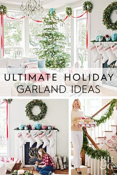 the ultimate holiday garland ideas for your home