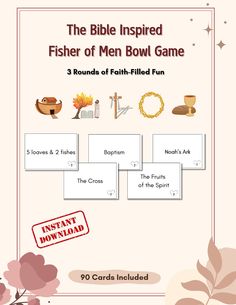 the bible inspired game for men to play