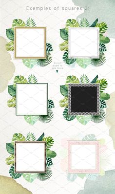 Trendy tropics frames and patterns #ceramic#ethnic#letter#borderlines Psd Files, Vector Design, Png Files, Transparent Background, Pattern Design, The Creator, Thank You, Frame, Pattern