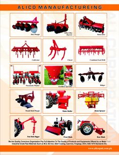 an image of farm equipment for sale in the philippines and other parts that are being sold