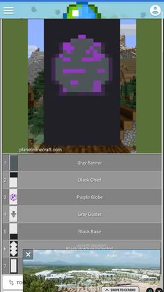 an iphone screen showing the settings for minecraft