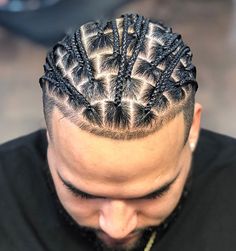 Men’s Box Braids With Fade, Individual Braids Men, Plats Braids For Men, Box Braids For Men, High And Tight Haircut