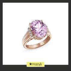 in stock Gemstone Engagement, Women Rising, Pink Amethyst, Gemstone Engagement Rings, February Birth Stone, Ring For Women, Amethyst Ring, Bling Jewelry, Statement Ring