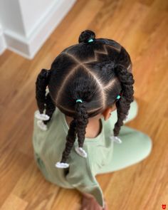 - Check more at https://howcandothis.com/hairstyleideas/106705/ Zigzag Part, Black Toddler Hairstyles