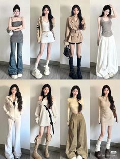 Fashion: #fashion, #style, #outfitinspiration, #beauty Outfit Coreen, Casual But Classy Outfits, Aesthetic Korean Outfits, My Future Husband, Japan Outfits, To My Future Husband, Casual Makeup, Edgy Aesthetic, Outfits Classy