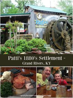 pati's 1800's retirement - grand rivers, ky photo collage