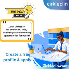 Cirkled In's Internships and Jobs portal Volunteer Opportunities, Part Time Jobs, College Hacks, Job Opportunities