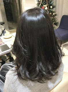 U Haircut, Brown Shoulder Length Hair, Shoulder Length Black Hair, Cute Medium Length Hairstyles, Black Short Hair, Medium Length Brown Hair, Short Dark Brown Hair, Straight Black Hair, U Shaped Hair