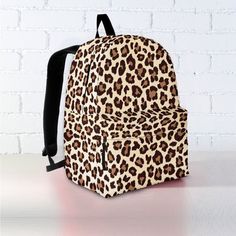 Are you a Leopard Lover? These Backpack are perfect for you or your kids. Looking for a unique and special gift for a Leopard Lover. These Backpack are exactly what you are looking for. Product Features: - Backpack Size (Height x Length x Width):+ Child (Age 4-7): 12"(30cm) x 9"(22.5cm) x 5"(12.5cm).+ Youth (Age 8-12): 16"(40cm) x 12"(30cm) x 7"(17.5cm).+ Adult (Age 14+): 18"(45cm) x 14"(35cm) x 8"(20cm).- Features ergonomic shoulder straps with dynamic size adjustment for the perfect-fit.- Full