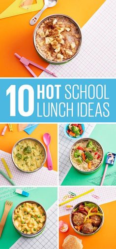 the top ten school lunch ideas for kids