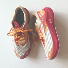 Solomon Brand Running Shoes Brand New With Tags. Never Worn. True To Size. Men’s 9 Salomon Shoes, Running Shoes Sneakers, Shoes Brand, Orange White, Running Shoes, Athletic Shoes, Men's Shoes, Shoes Sneakers, Man Shop