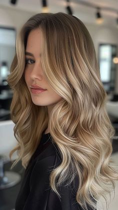 Light Brown Hair Ideas, Light Brown Balayage, Caramel Blonde Hair, Balayage Hair Ideas, Brown Hair Ideas, Blonde Hair Transformations, Golden Blonde Hair