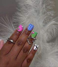 Overlay Nails Designs, Bday Nails, Overlay Nails, Business Nails, Gel Manicures, 2024 Nails, Acrylic Toe Nails