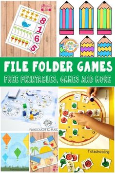 free printables games and more for kids to play with