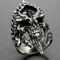 made by Strange Freak Designs SFD-R-114 body : silver 925 3rd eye intelligence god skull ring. made in JAPAN when you want other ring gauge please contact us. Symbolic Silver Skull Ring For Halloween, Silver Symbolic Skull Ring For Halloween, Symbolic Hand Cast Skull Ring, Gothic Skull Ring Collectible, Symbolic Skull Rings For Halloween, Halloween Skull Rings Symbolic Style, Silver Gothic Skull Ring Collectible, Silver Gothic Skull Ring, Collectible, Gothic Silver Ring With Skull Print