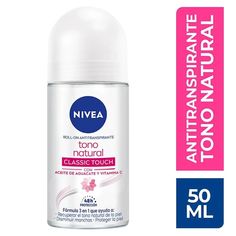 5  PACK NIVEA ROLL ON ANTIPERSPIRANT 50ML EA ACLARADO NATURAL CLASSIC TOUCH Nivea Roll On, Antiperspirant, Roll On, Rolls, Makeup, Nature, Make Up