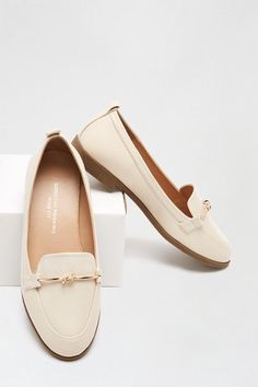 Wide Fit Ecru Loom Loafer Wide Fit Shoes, Quick Delivery, Dorothy Perkins, Loom, Loafers, Buy Online, Shop Now