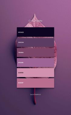 the color palette is purple and it looks like something out of a book or magazine