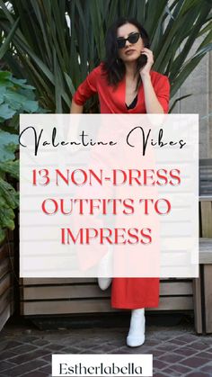 Uncover the secrets to a standout Valentine's Day look! Our blog post reveals 13 non-dress outfit ideas for women, catering to diverse styles and occasions. From cute and casual to classy work attire, find inspiration for winter nights or that special dinner. We've curated options suitable for black women and in various sizes, ensuring everyone finds their perfect fit. Elevate your Valentine's style with these aesthetic outfit ideas and make a statement. Dive in and discover your perfect outfits Valentines Dinner Outfit, Outfits For Dinner