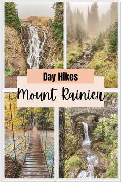 Top Hikes in Mount Rainier National Park Washington Hiking Motivation, Marysville Washington, Pnw Travel, Hiking Pics, Pacific Northwest Travel, Mt Rainier National Park, Seattle Travel