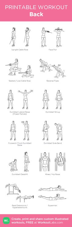 an exercise poster with instructions to do the same exercises as well as how to use it