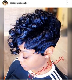 Short Hair Mohawk, 27 Piece, Short Hair Waves